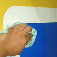 看板の修理メンテナンス『看板のクリーング』イメージ写真